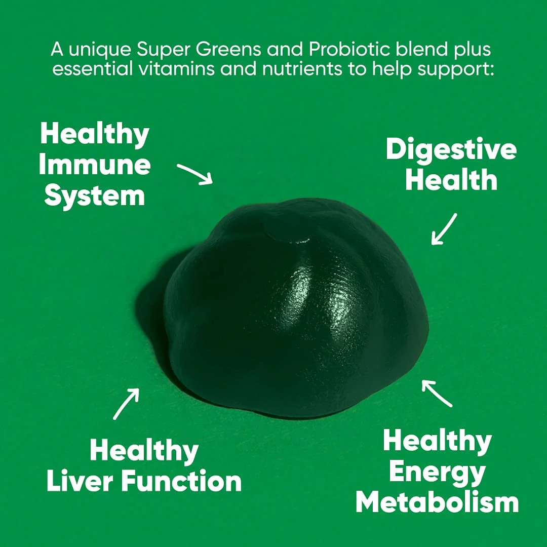 Mixed Berry Super Green Gummies 60 Ct - Image 2