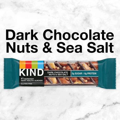 Dark Chocolate Nuts And Sea Salt Kind Bar (12 Pack Case) - Image 2