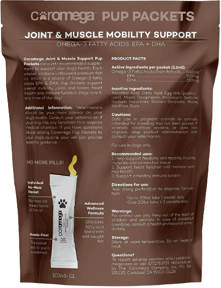 Pup Packs Mobility Support Dog Supplement 30Ct - Image 2
