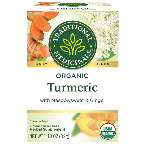 Organic Turmeric With Meadowsweet & Ginger Tea