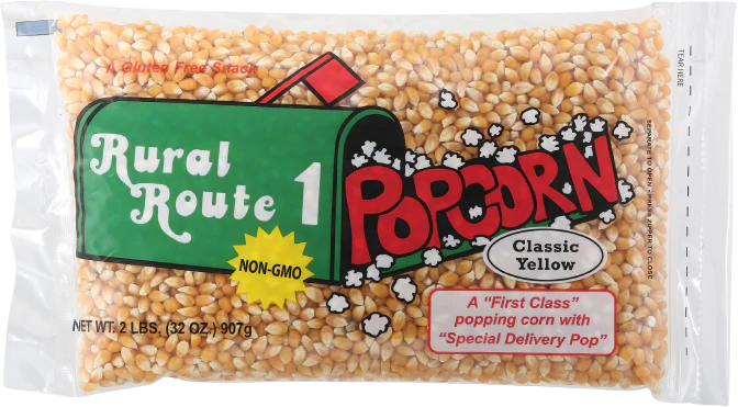 Yellow Popcorn Kernel