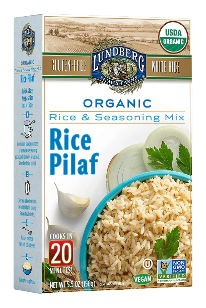 Organic Rice Pilaf Rice & Seasoning Mix