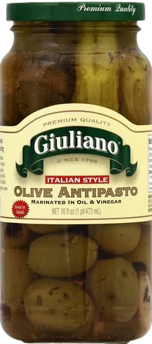 Olive Antipasto Marinated In Oil & Vinegar