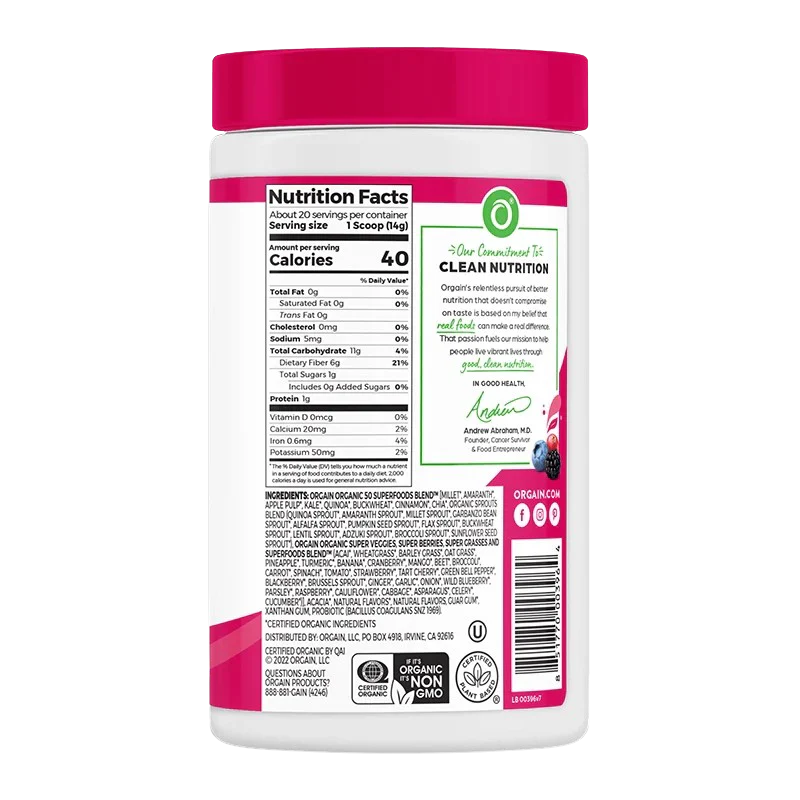 1B Probiotics Berry Superfoods Powder - Image 3