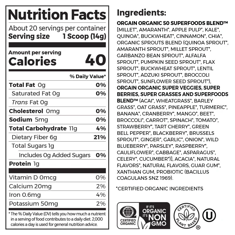 1B Probiotics Berry Superfoods Powder - Image 4