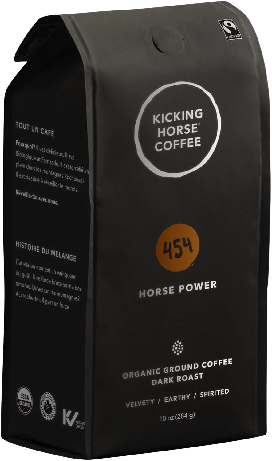 454 Horse Power Organic Dark Roast Ground Coffee