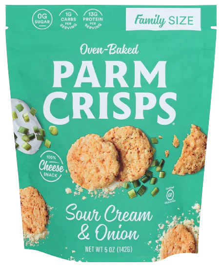 Sour Cream & Onion Cheese Crisps