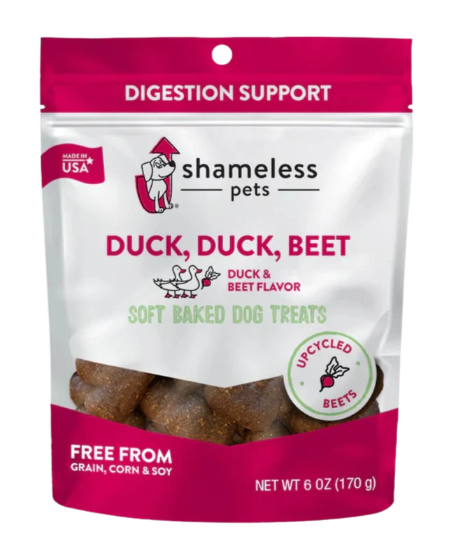 Duck, Duck, Beet Soft Baked Dog Treats