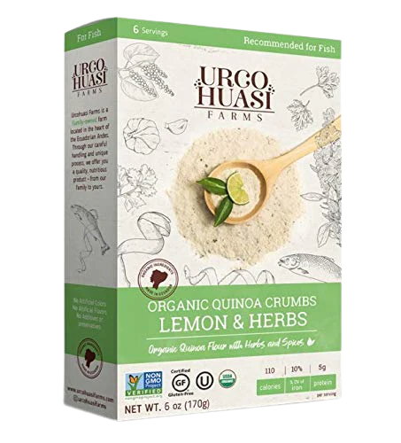 Organic Lemon & Herb Quinoa Crumbs