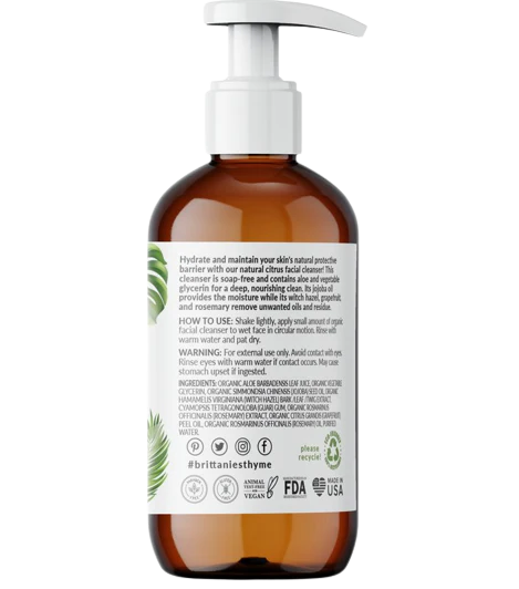 Organic Citrus Facial Cleanser - Image 2
