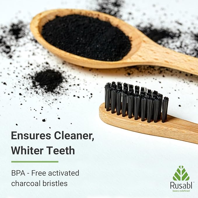 Adult Charcoal Toothbrush - Image 3