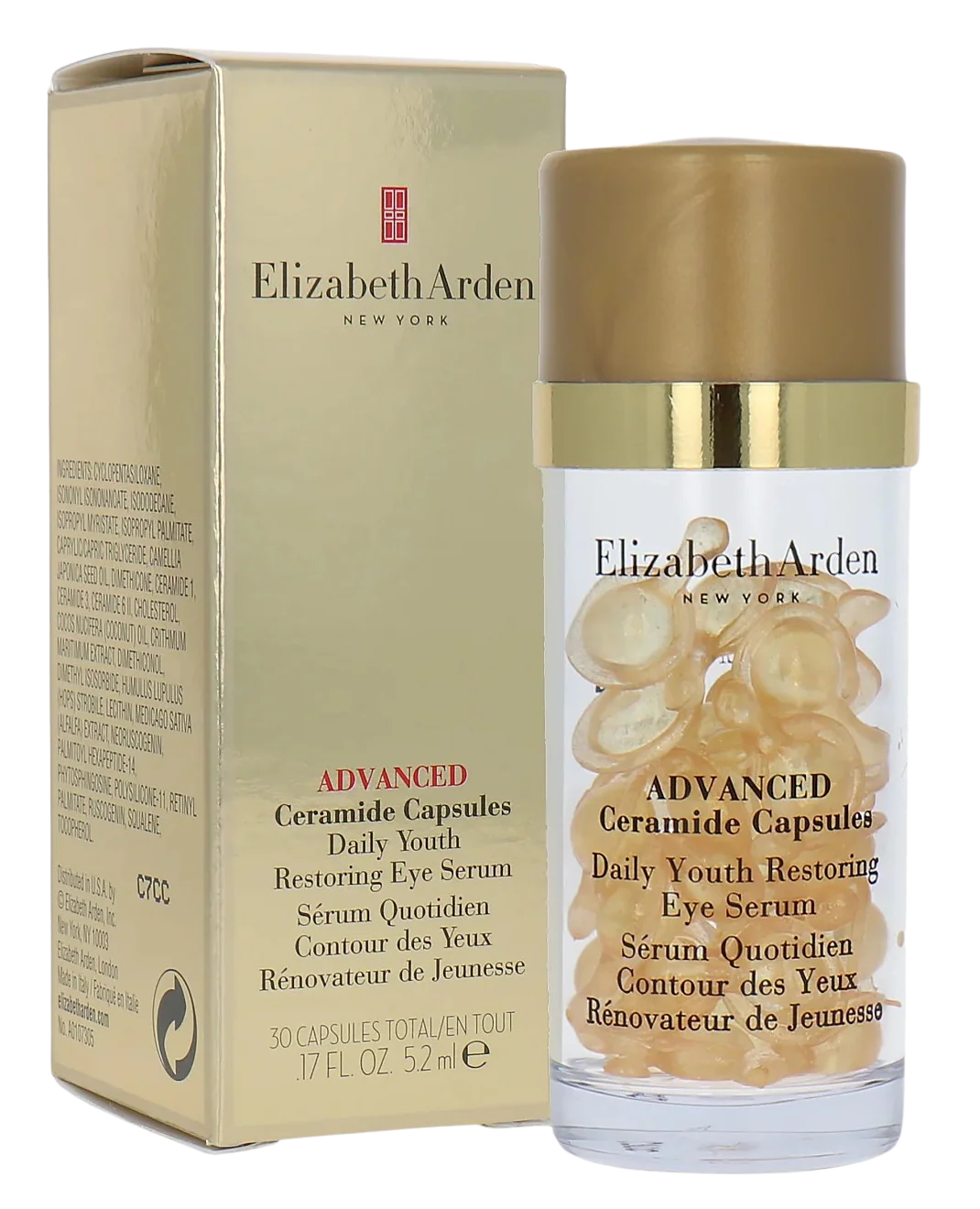 Advanced Ceramide Capsules Daily Youth Restoring Eye Serum (30 CT)