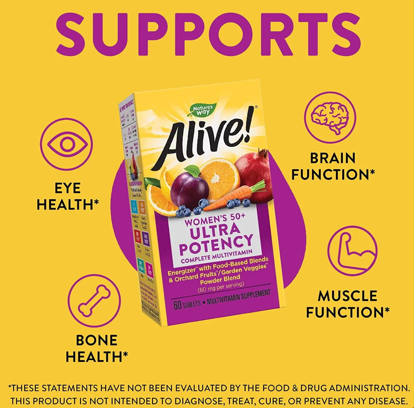 Alive! Women 50+ Ultra Potency Complete Multivitamin - Image 2