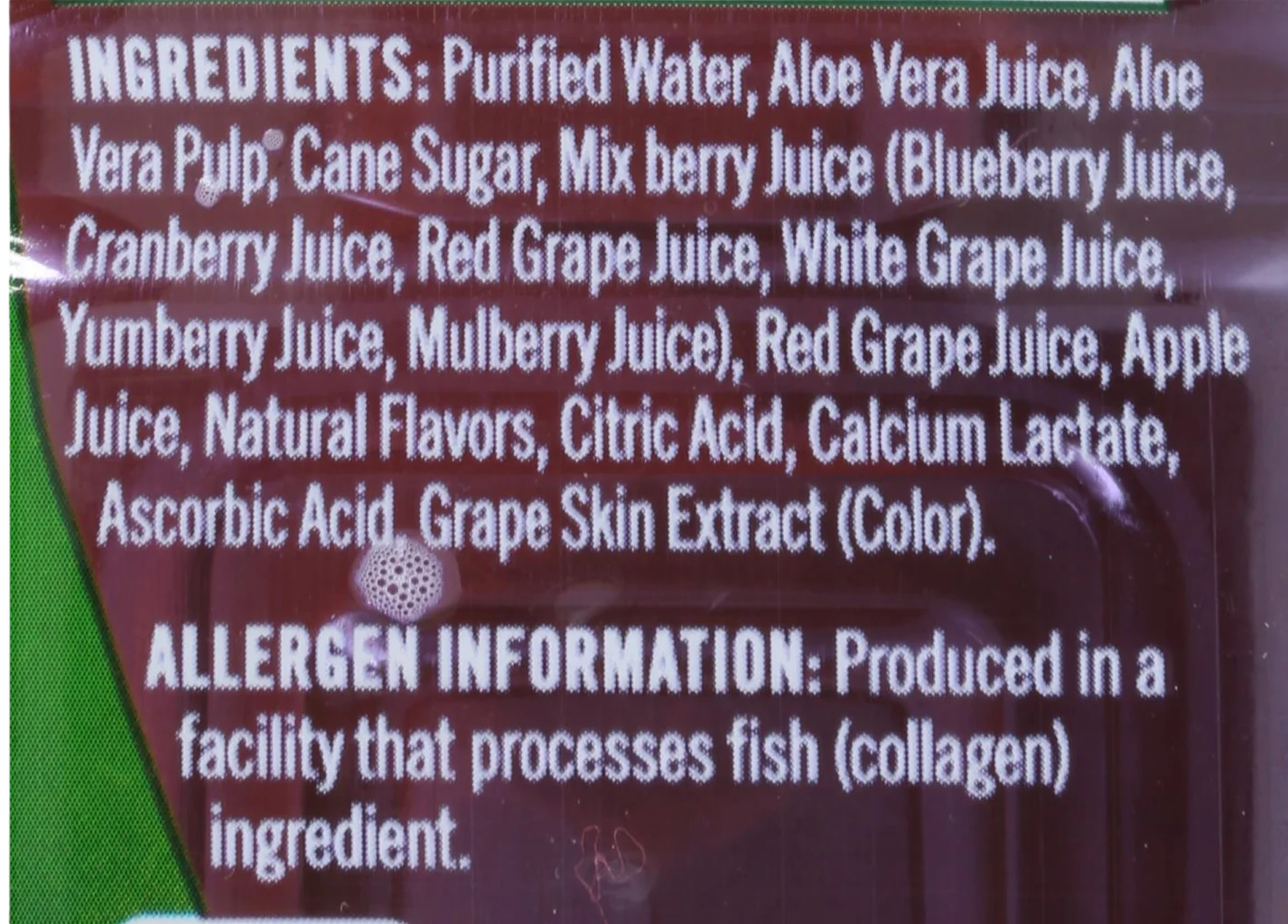 Aloe Vera Drink Spring Mix Berry - Image 3