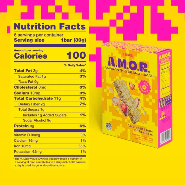 Amaranth & Peanut Bars (12 Pack) - Image 3