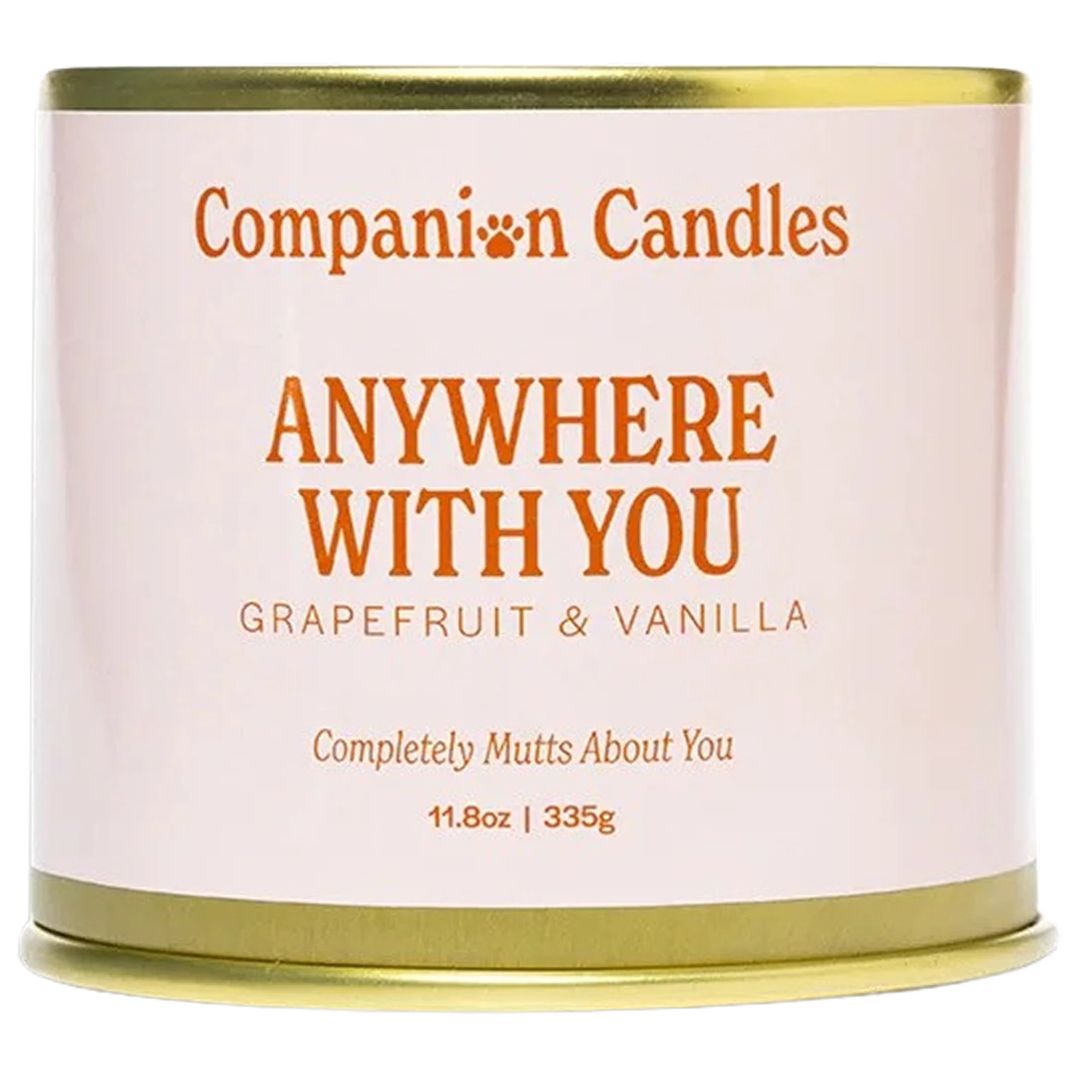 Anywhere with You Grapefruit and Vanilla Candle