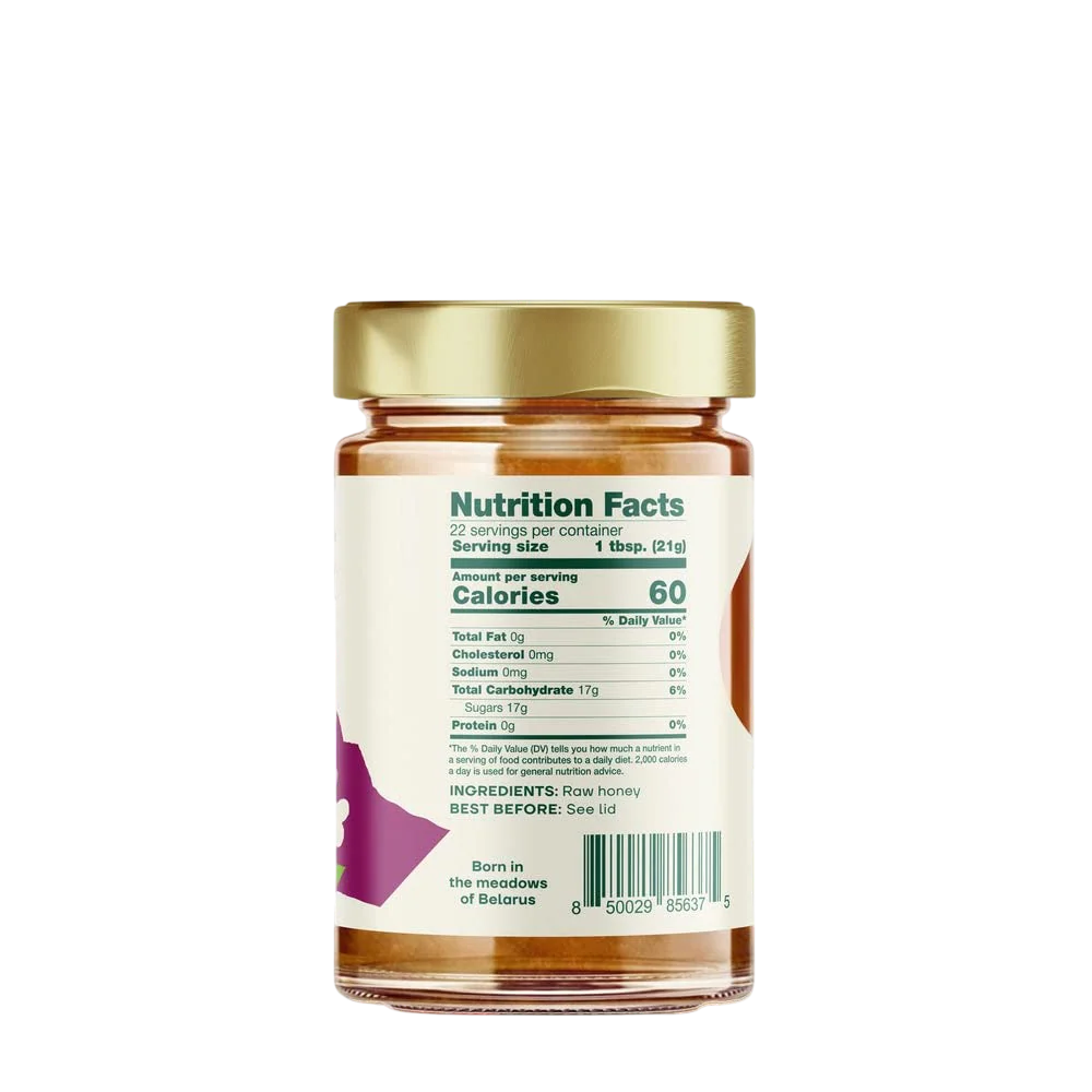 100% Pure Raw Honey Spring Flowers - Image 2