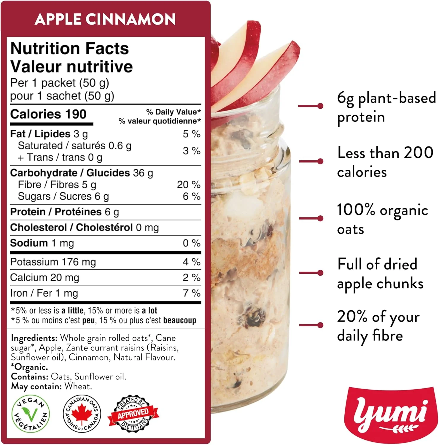 Apple Cinnamon Overnight Oats - Image 3