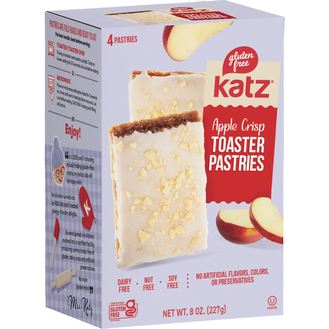 Apple Crisp Toaster Pastry