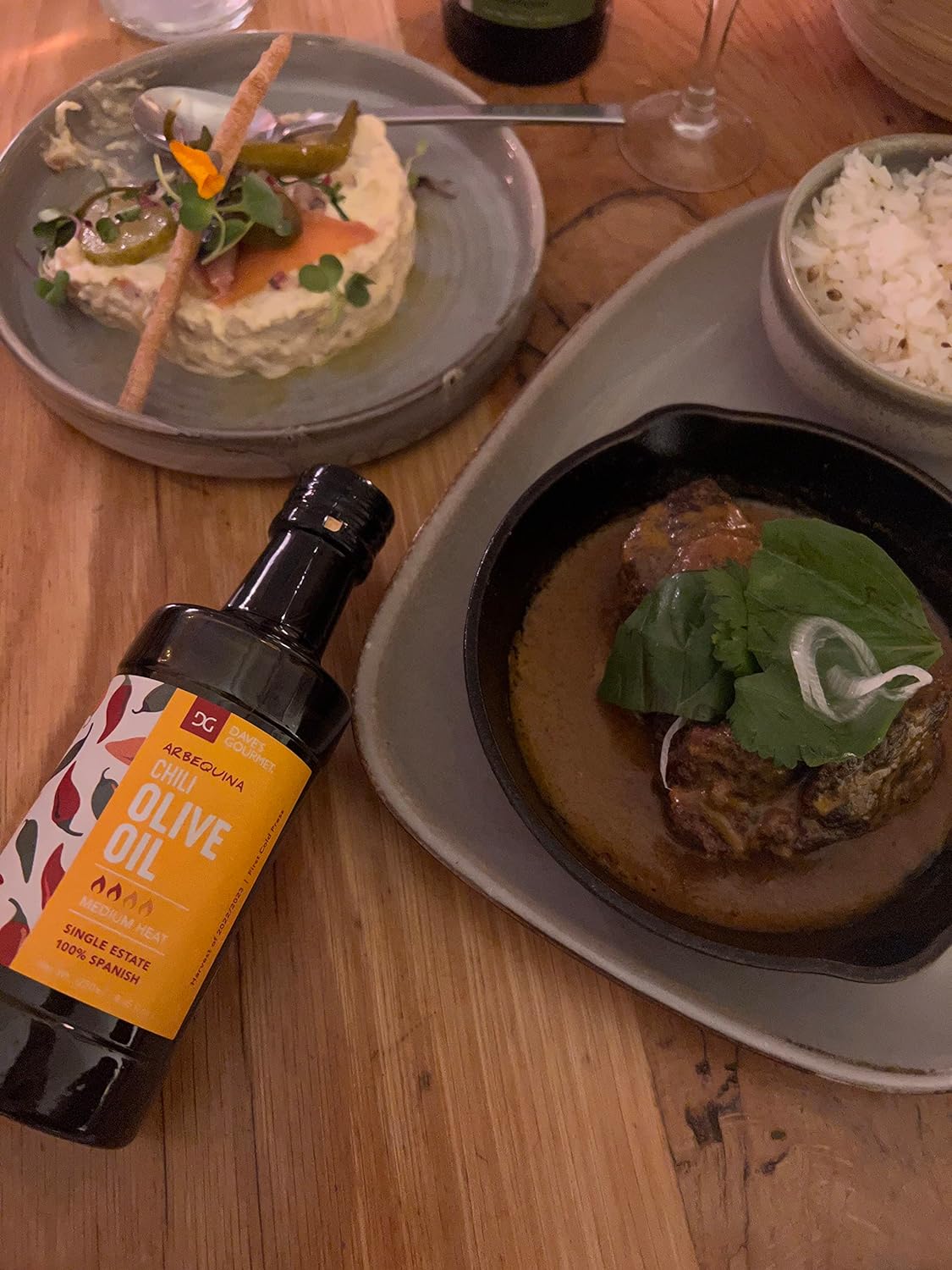 Arbequina Chili Olive Oil Medium Heat - Image 2