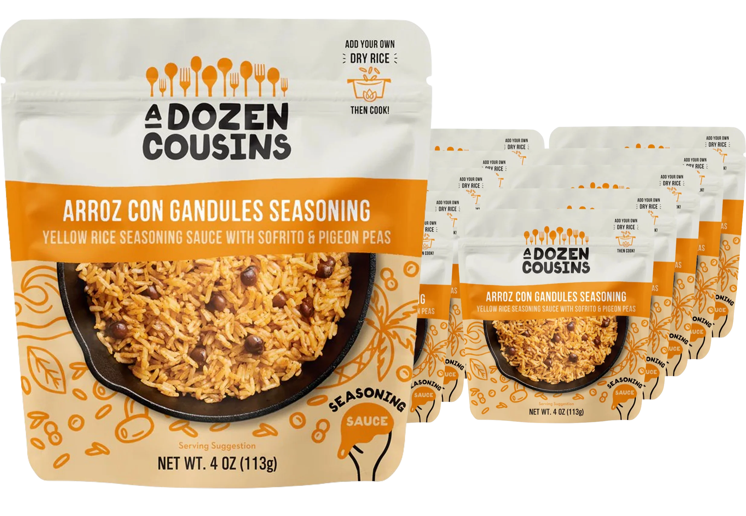 Arroz Con Gandules Rice Seasoning (10 Pack)