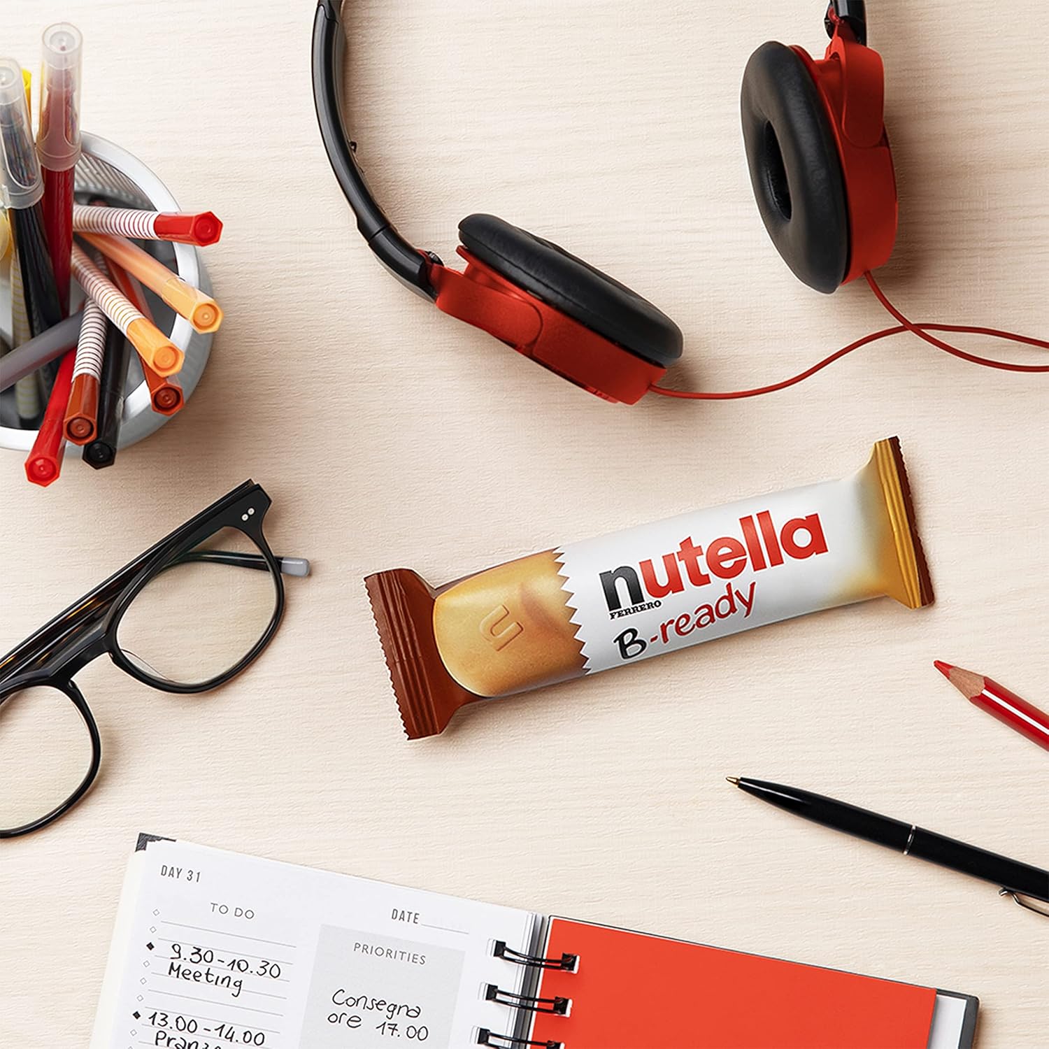 B-Ready Wafer Bars filled with Nutella (6 CT) - Image 4