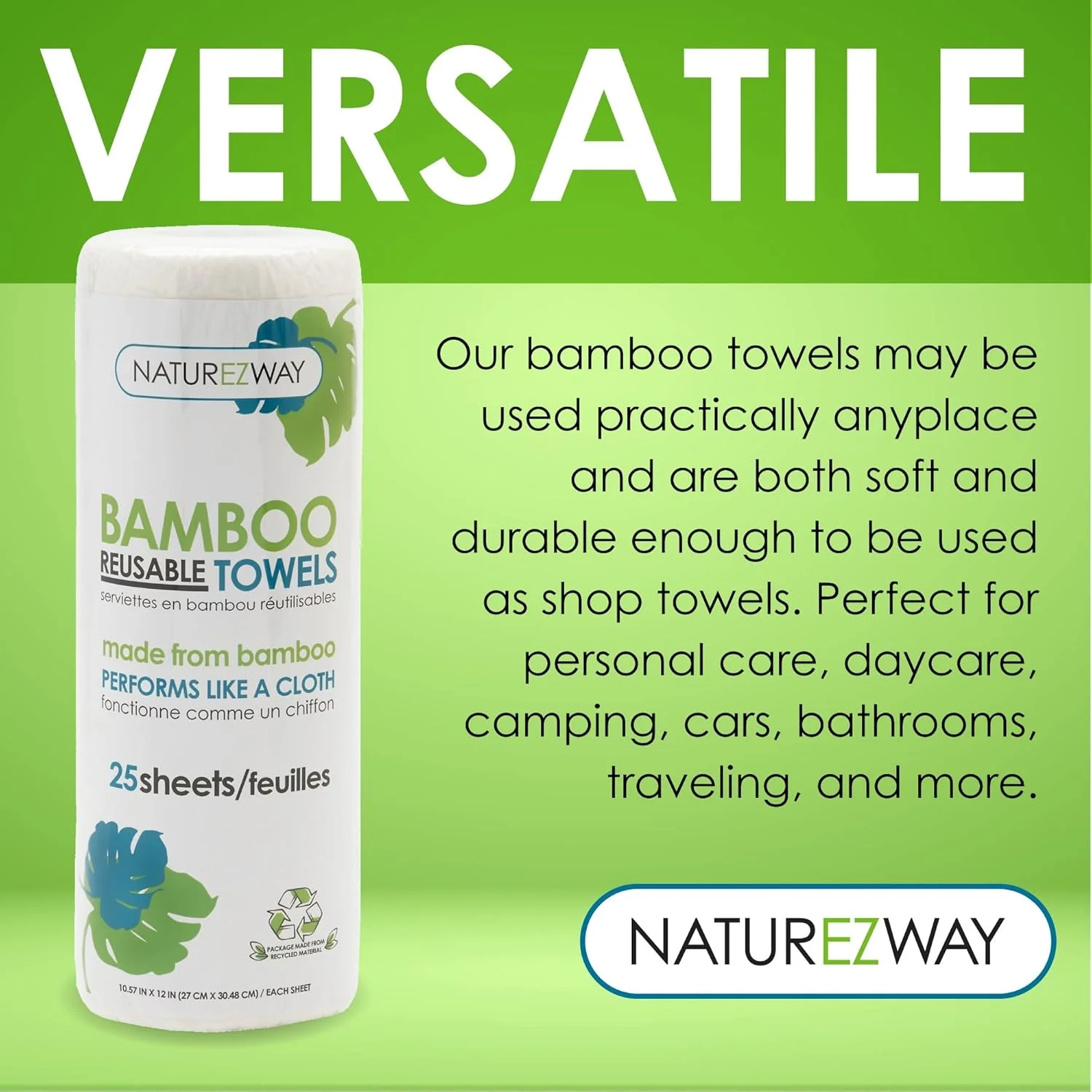 Bamboo Perforated Towels (25 CT) - Image 3