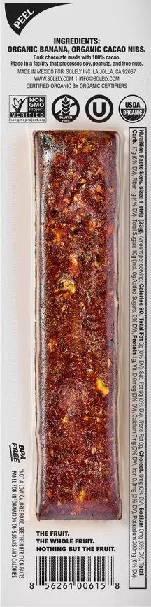 Banana And Cacao Fruit Jerky (5 CT) - Image 3