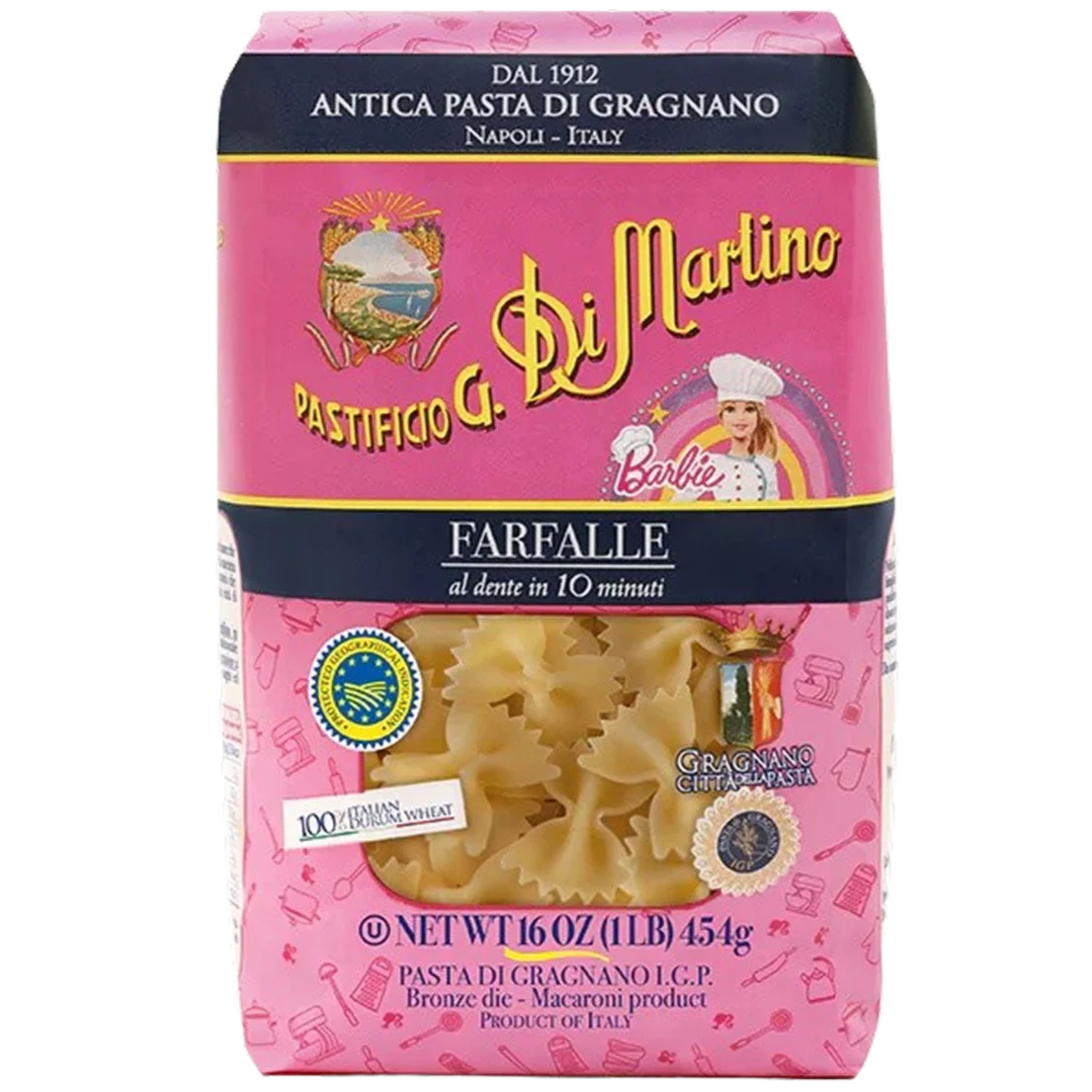 Farfalle Pasta - Barbie Edition