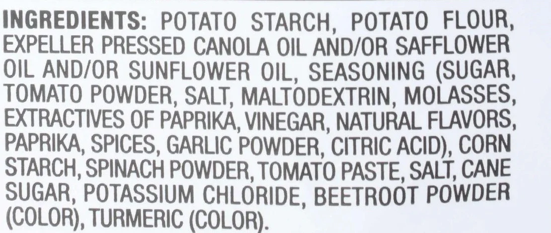 BBQ Garden Veggie Straws Chips - Image 3