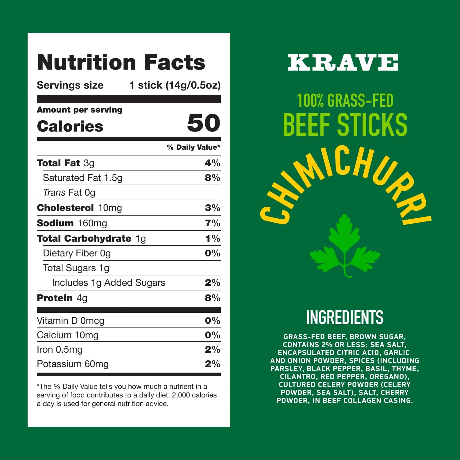 Beef Chimichurri Jerky (12 CT) - Image 2
