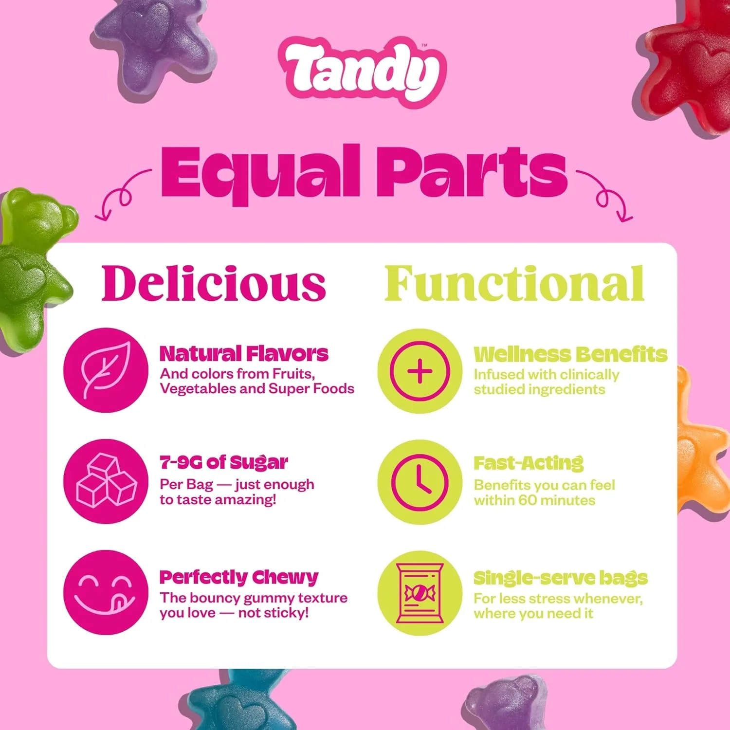 Belly Bears Fresh Fruit Medley Gummies - Image 2