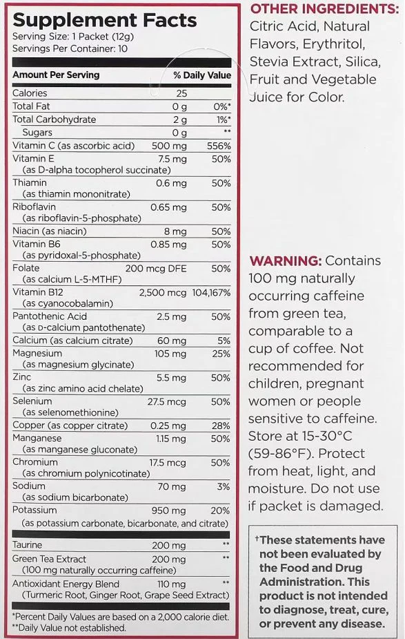 Berry Boost Antioxidant Energy Mix (10 CT) - Image 2