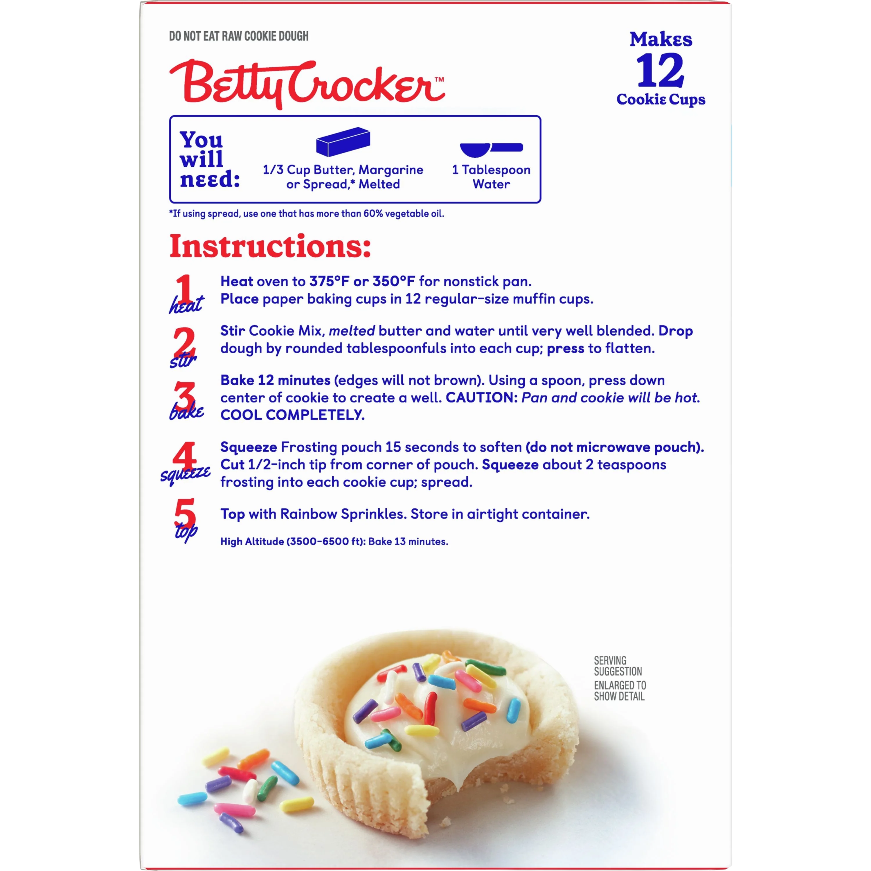 Birthday Cake Cookie Cups - Image 2