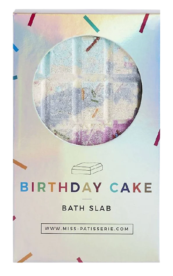 Birthday Cake Bath Slab