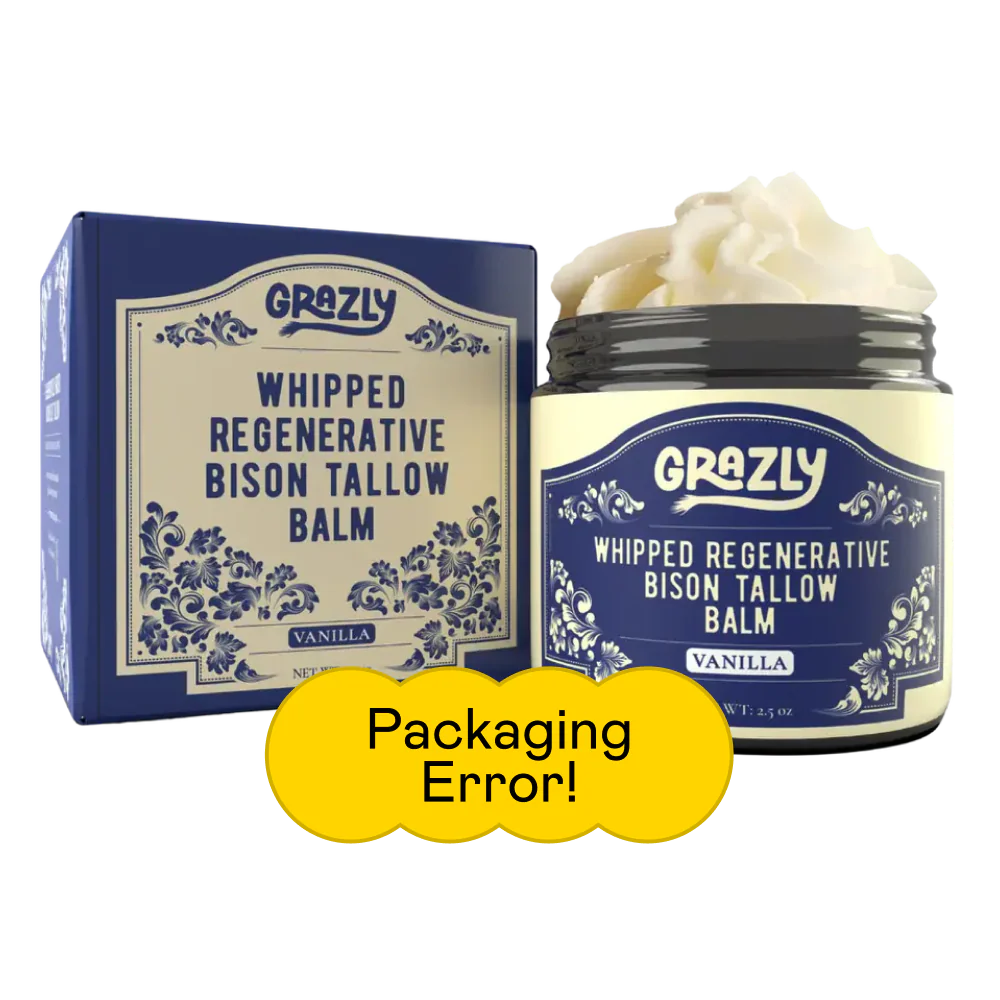 Bison Tallow Balm - Vanilla