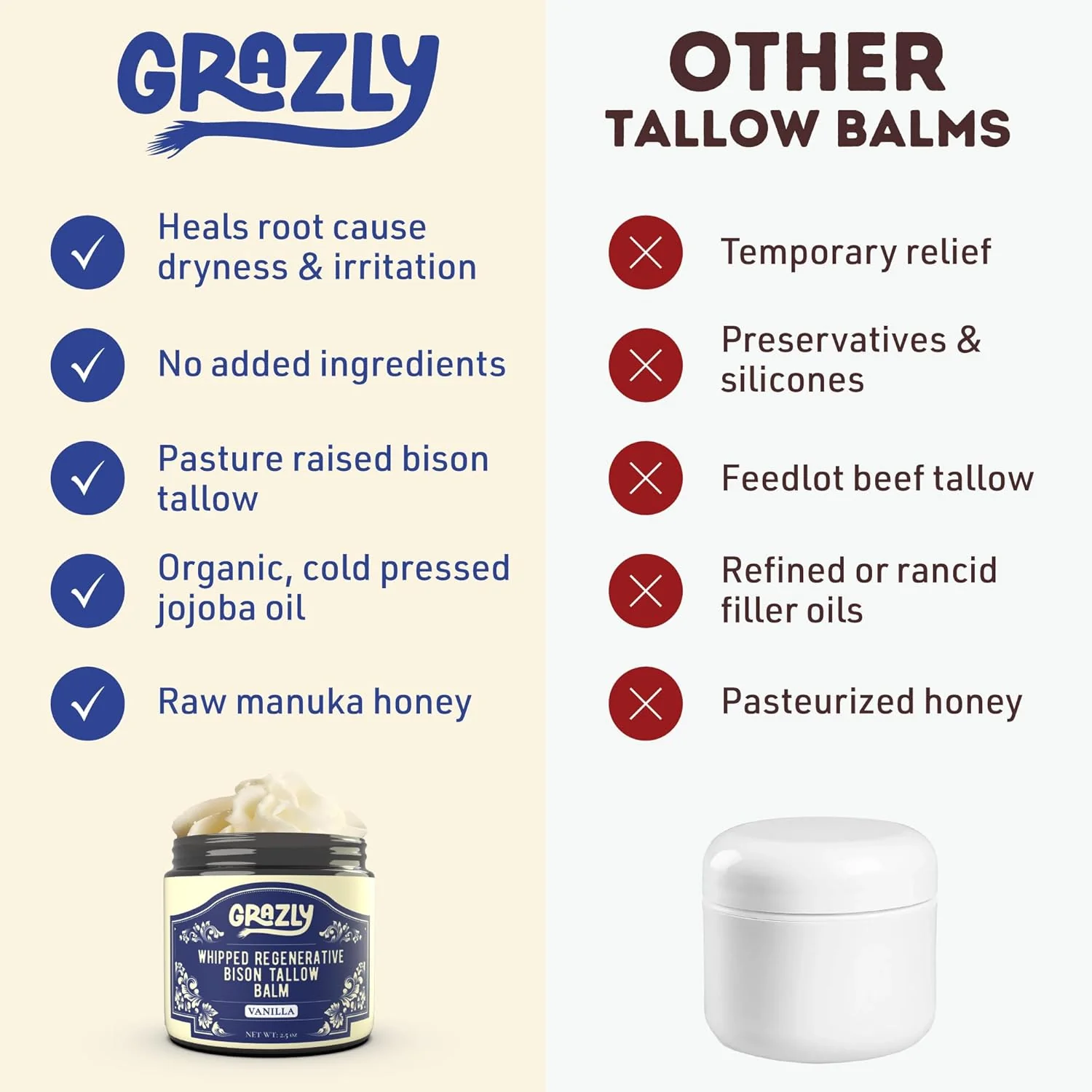 Bison Tallow Balm - Vanilla - Image 3