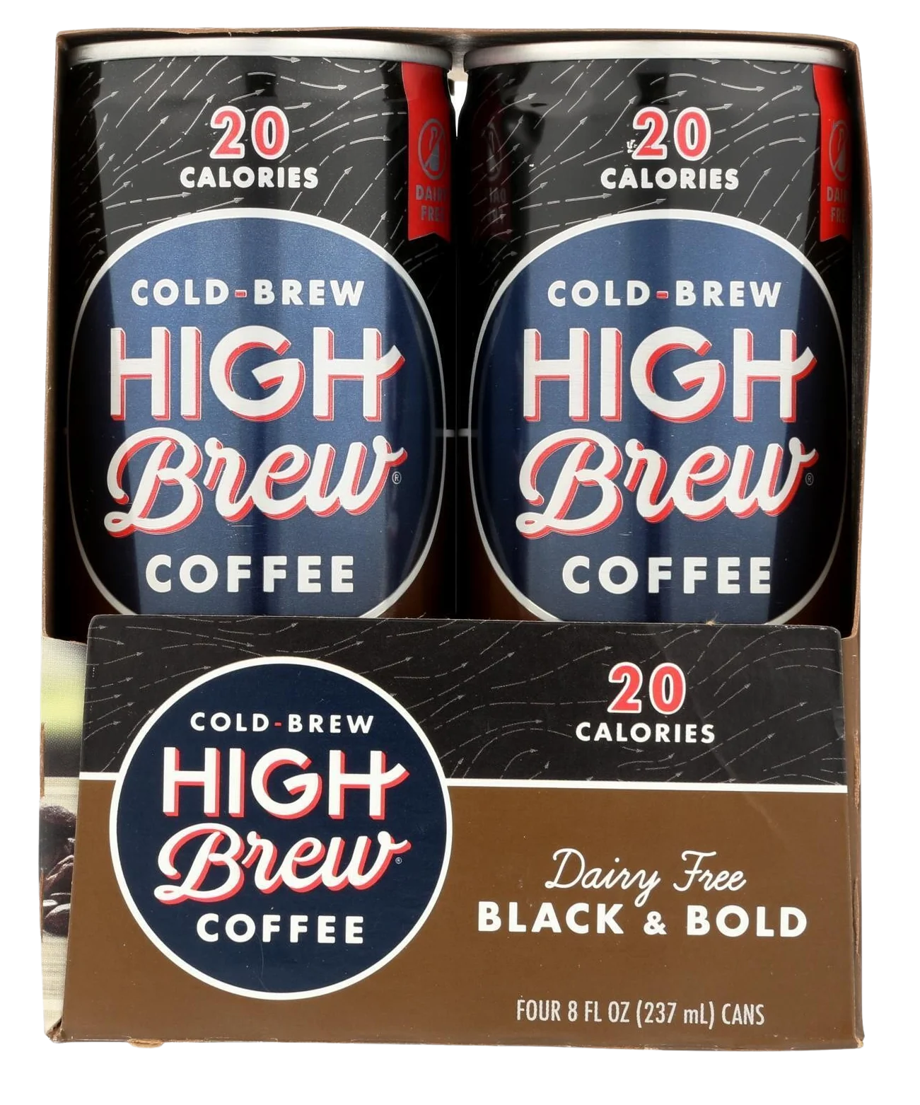 Black and Bold Cold Brew Coffee (4 Pack)
