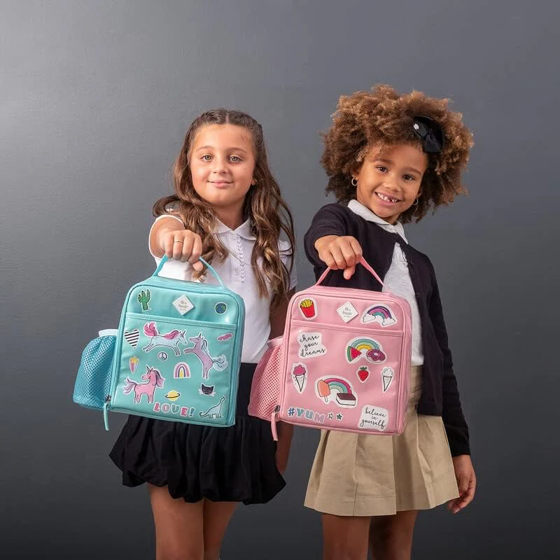 Blake DIY Insulated Lunch Bag - Pink - Image 8