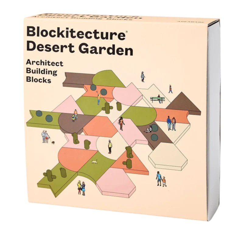 Blockitecture Wooden Play Set - Desert Garden