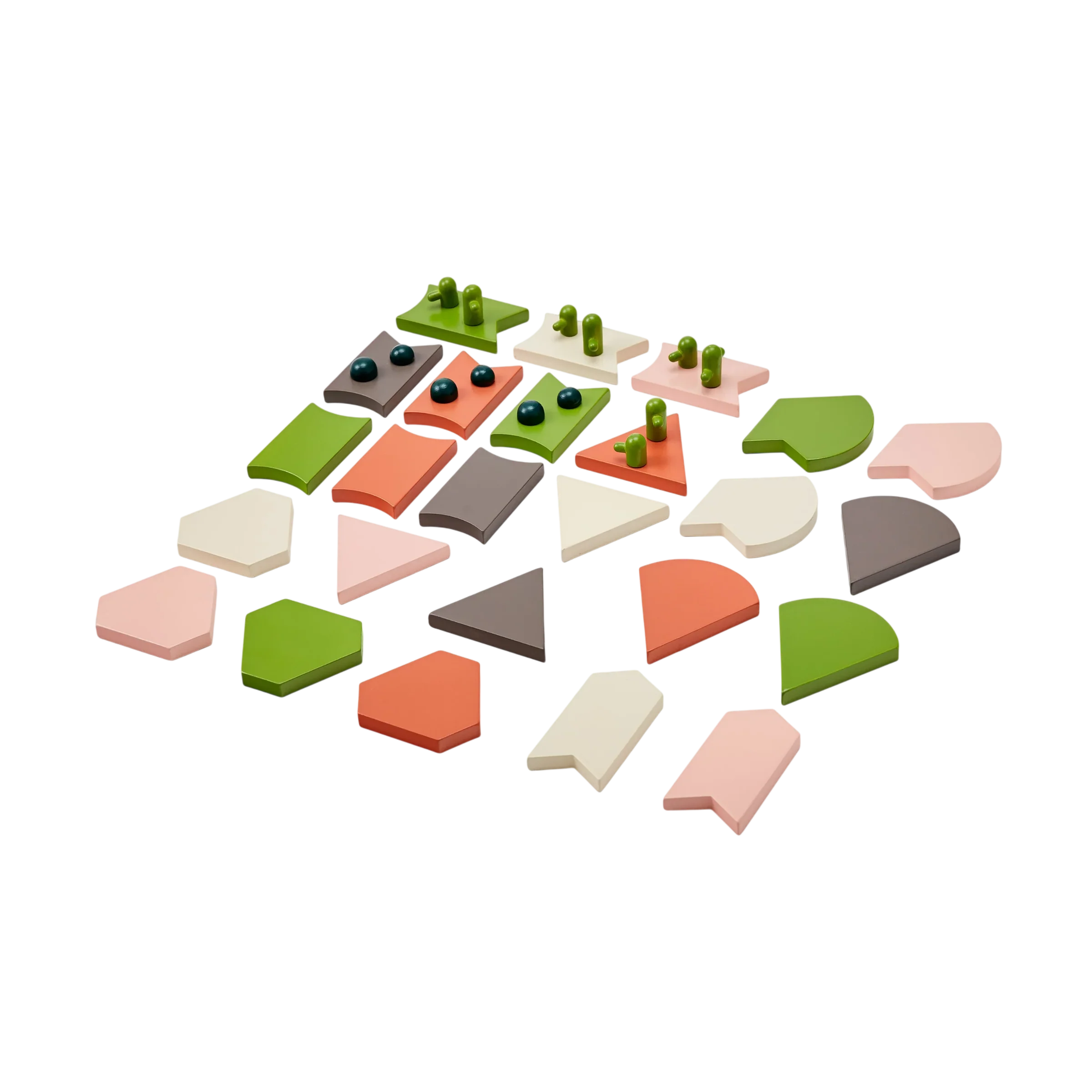 Blockitecture Wooden Play Set - Desert Garden - Image 2