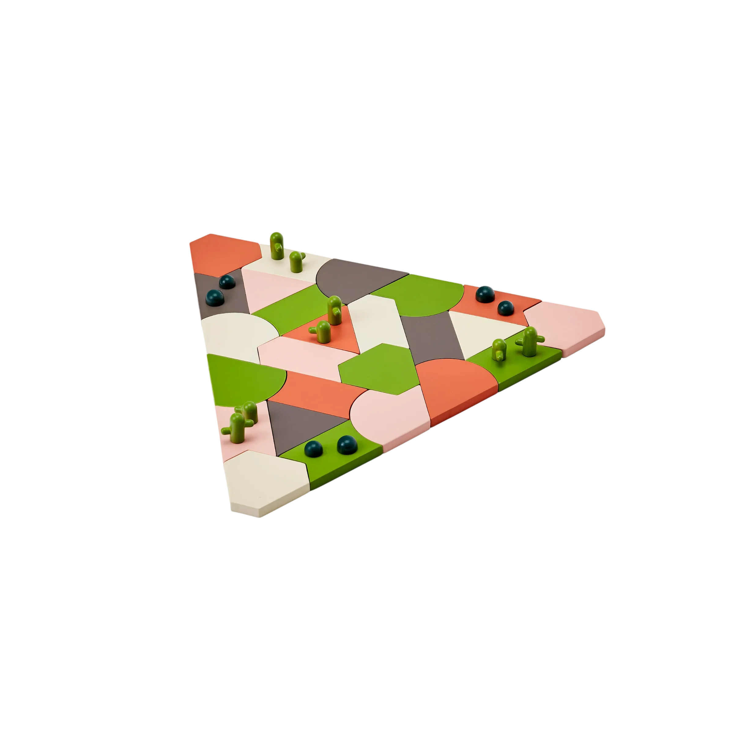 Blockitecture Wooden Play Set - Desert Garden - Image 3