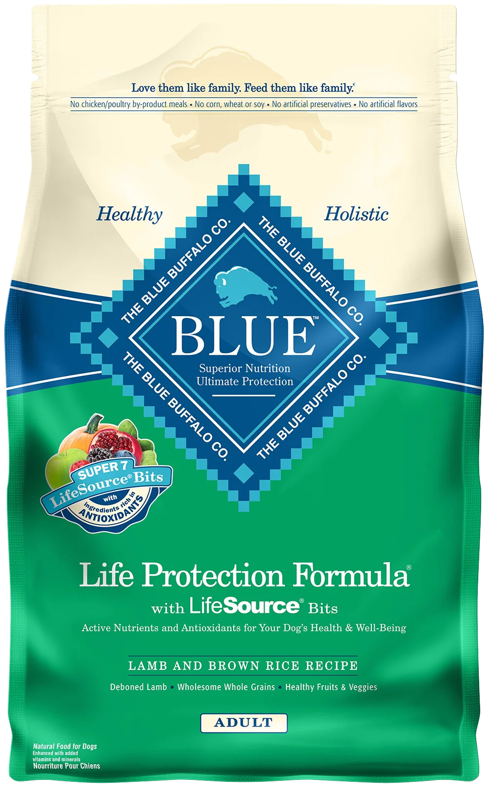 Lamb & Brown Rice Recipe Adult Dry Dog Food