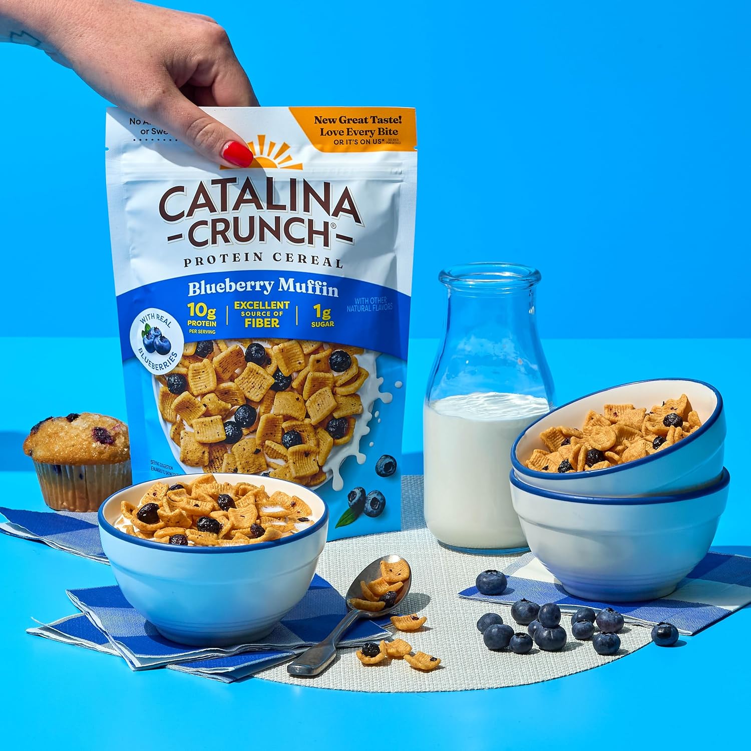 Blueberry Muffin Protein Cereal - Image 4