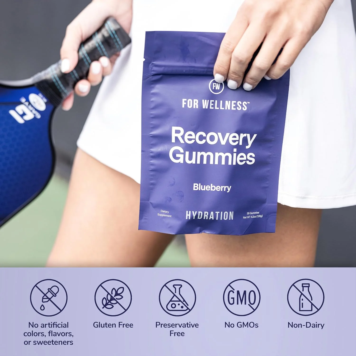 Blueberry Recovery Gummy - Image 3