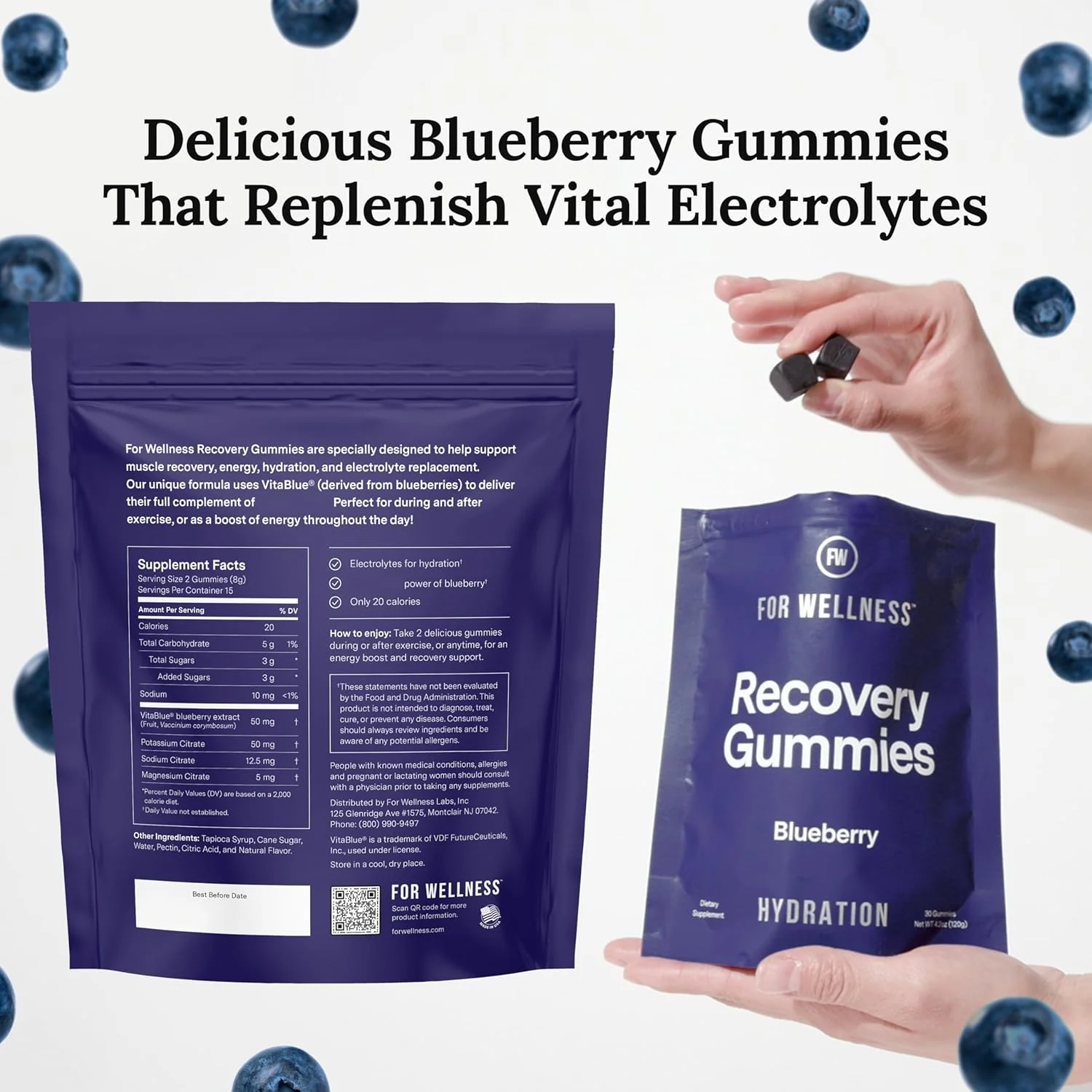Blueberry Recovery Gummy - Image 5
