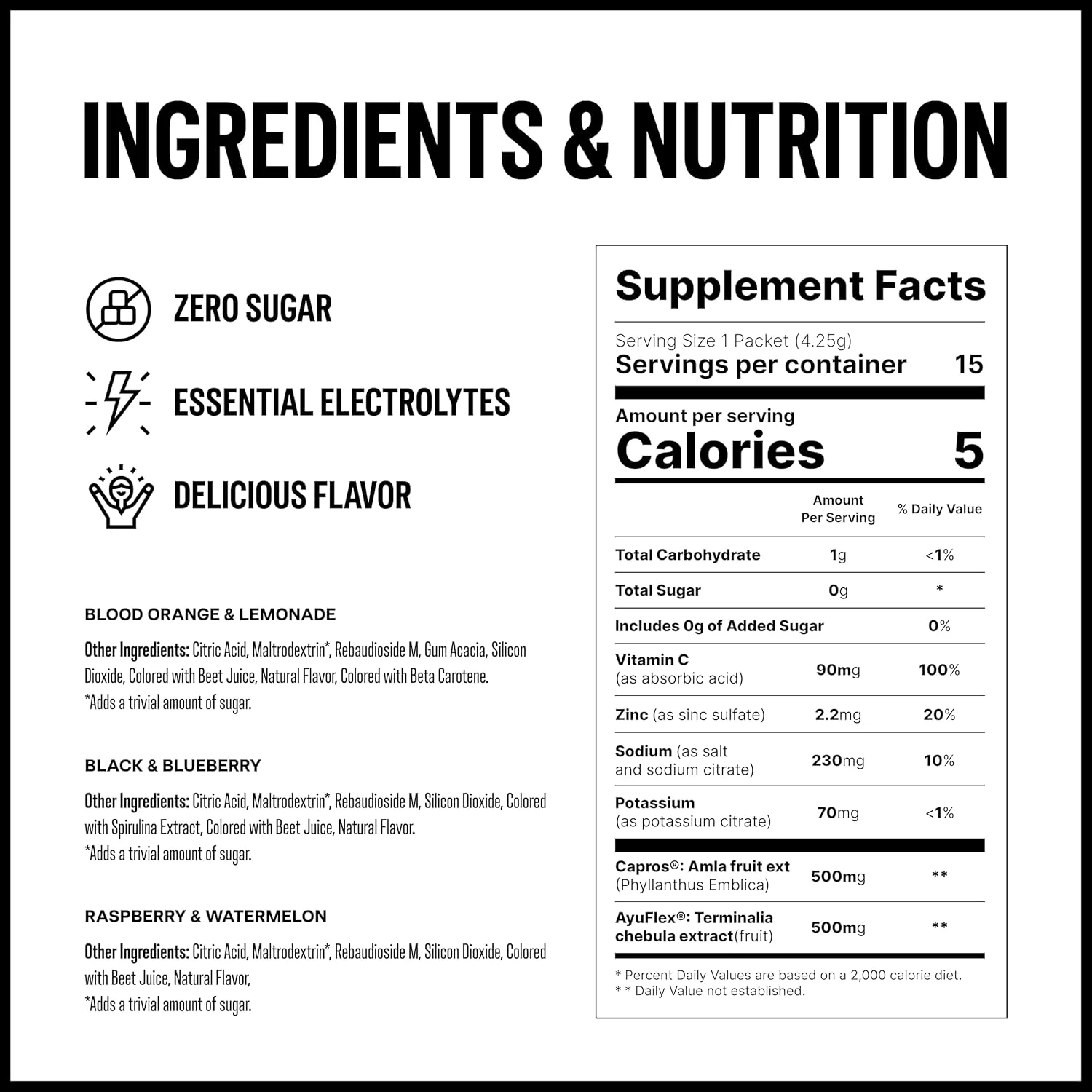 Black & Blueberry Hydration Packs (15CT) - Image 6