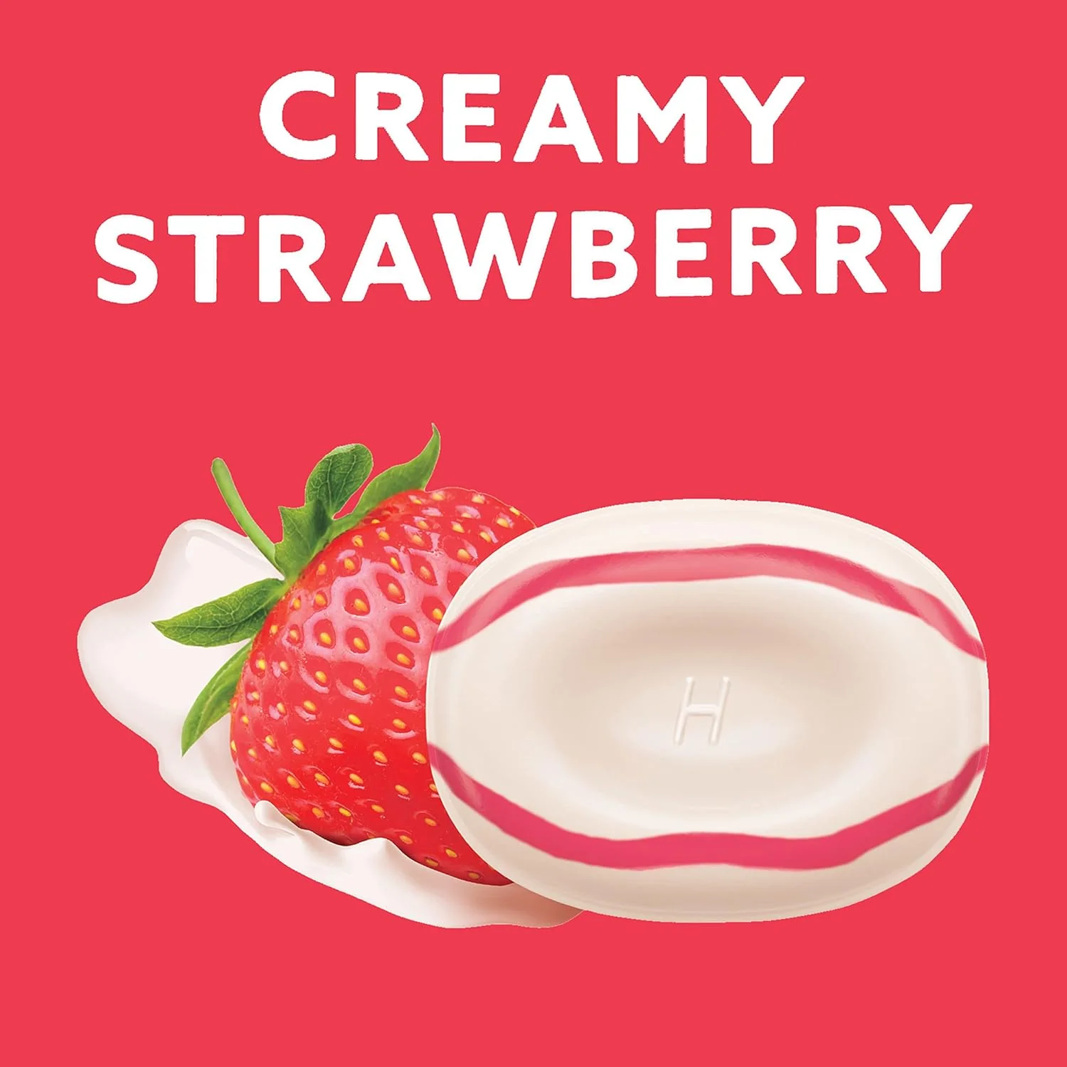 Breezers Creamy Strawberry Cough Drops - Image 2
