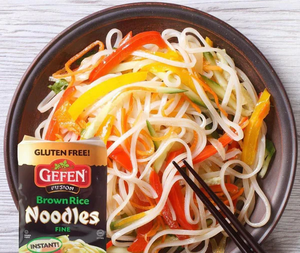 Brown Rice Medium Noodles - Image 3