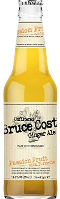 Passion Fruit Tumeric Ginger Ale (4 Pack)